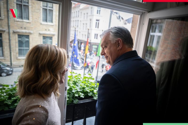 Giorgia Meloni kikosarazta Orbán Viktort