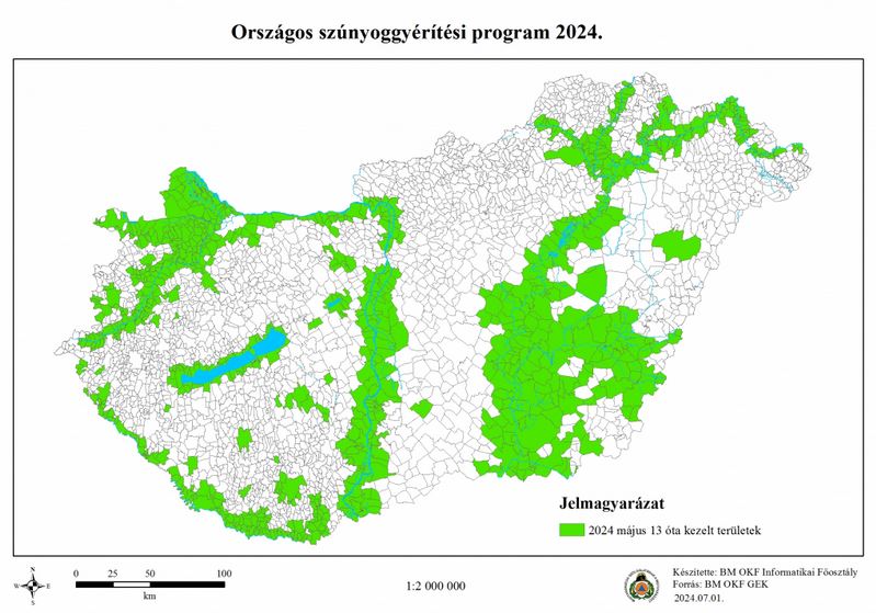 Zöld utat kapott a kémiai szúnyoggyérítés – Térképen mutatjuk, hol várható az írtás