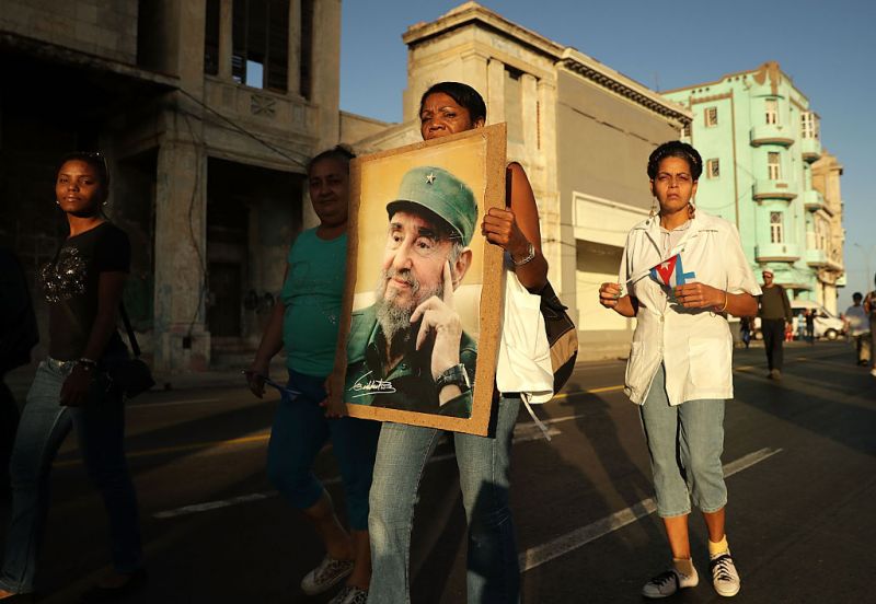 Ilyen Fidel Castro 900 kilométeres utolsó útja – fotók
