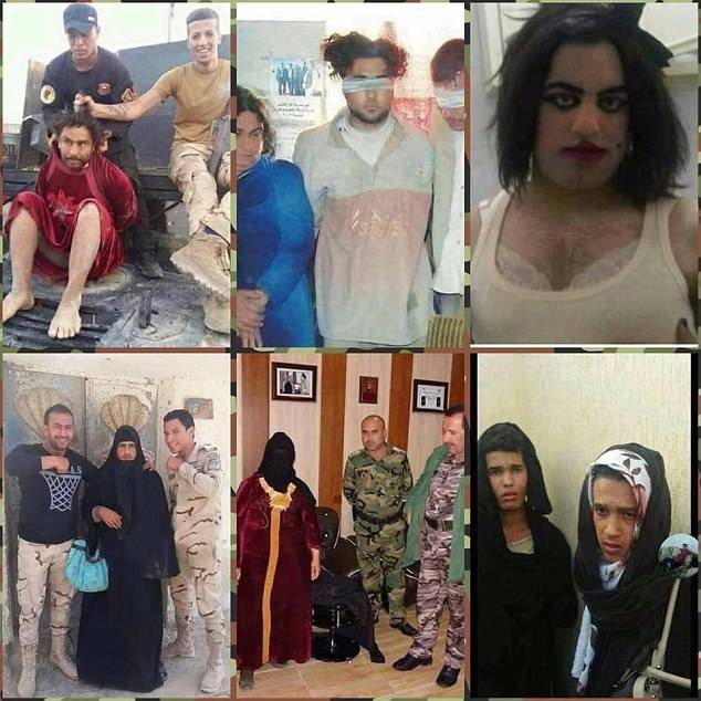 Rondaságuk miatt buktak le a nőnek öltözve menekülő ISIS-harcosok