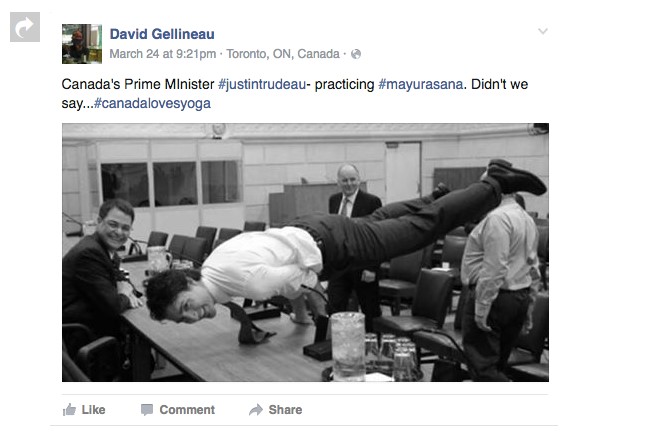 Ilyeneket tud a kanadai miniszterelnök