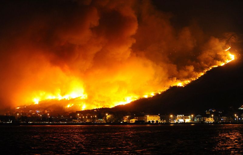 Dühösek a hatóságokra a splitiek a hatalmas tűz miatt, amiben 80 ember sérült meg
